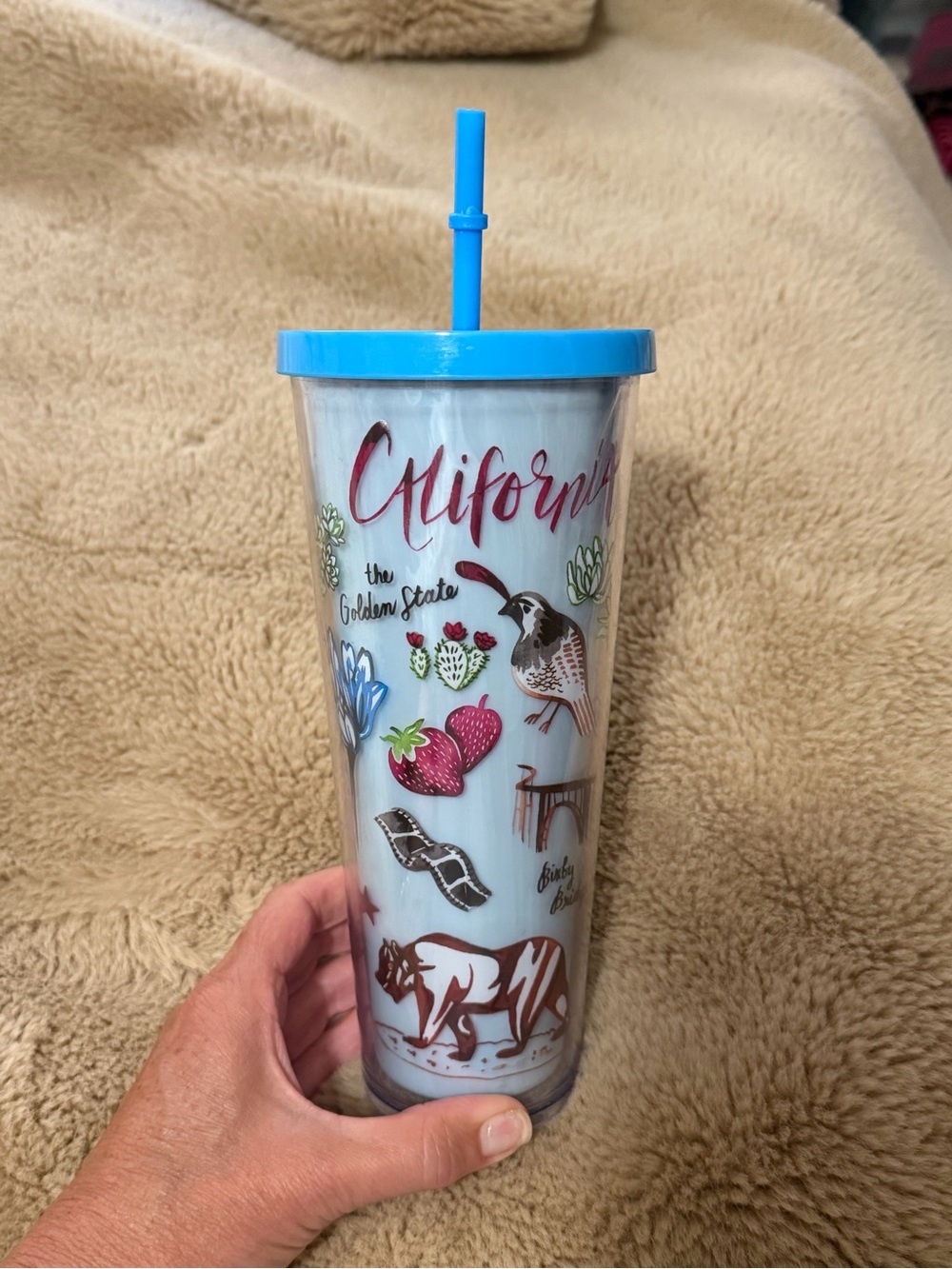 Starbucks California 24oz Venti Cold Cup Traveler Tumbler - Picture 2 of 5